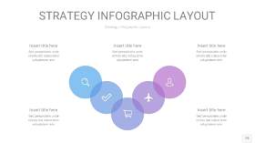 篮紫色战略计划统筹PPT信息图19
