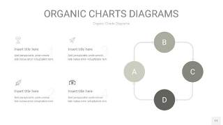 灰色循环PPT图表11