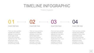 多彩时间轴PPT信息图11
