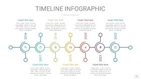 彩色时间轴PPT信息图13