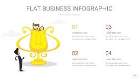 扁平商务PPT信息图10
