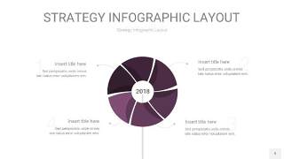深紫色战略计划统筹PPT信息图9