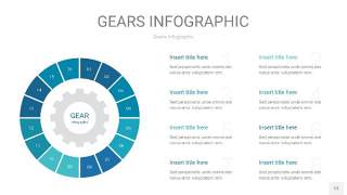 宝石绿齿轮PPT信息图13