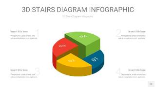 多彩3D阶梯PPT图表10