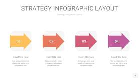 粉黄色战略计划统筹PPT信息图6
