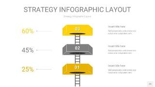 灰黄色战略计划统筹PPT信息图29