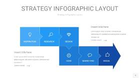 蓝色战略计划统筹PPT信息图5