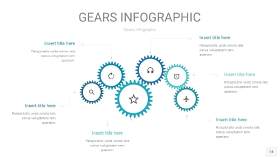 宝石绿齿轮PPT信息图14