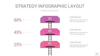 粉紫色战略计划统筹PPT信息图29