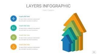 多彩3D分层PPT信息图35
