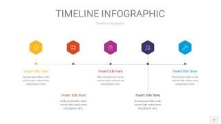 多彩时间轴PPT信息图2