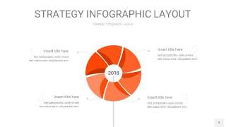 橘红色战略计划统筹PPT信息图9