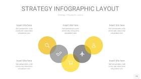 灰黄色战略计划统筹PPT信息图19