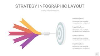 粉黄色战略计划统筹PPT信息图27