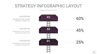 深紫色战略计划统筹PPT信息图28