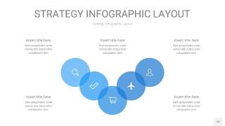蓝色战略计划统筹PPT信息图19
