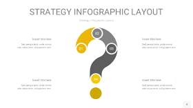 灰黄色战略计划统筹PPT信息图8