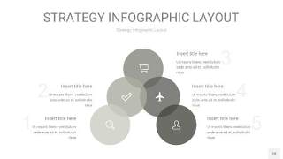 灰色战略计划统筹PPT信息图18