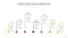 多彩时间轴PPT信息图12