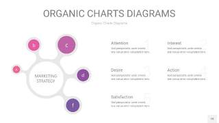 粉紫色循环PPT图表18