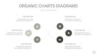 灰色循环PPT图表14