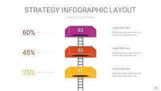 彩色战略计划统筹PPT信息图29