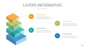 多彩3D分层PPT信息图28