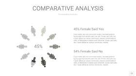 灰色用户人群分析PPT图表12