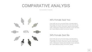 灰色用户人群分析PPT图表12
