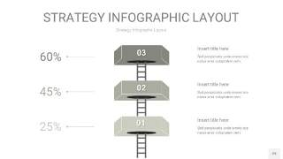 灰色战略计划统筹PPT信息图29