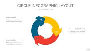 多色圆形PPT信息图12