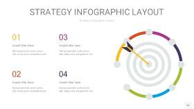 彩色战略计划统筹PPT信息图26