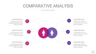 渐变玫瑰紫色用户人群分析PPT图表14