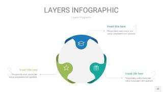 多彩3D分层PPT信息图44