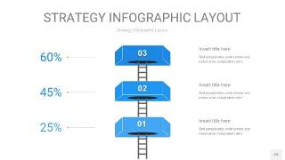 蓝色战略计划统筹PPT信息图29