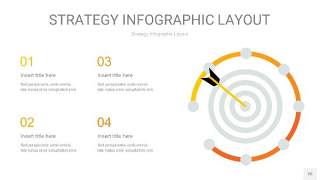 黄色战略计划统筹PPT信息图26