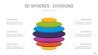 多彩3D球体切割PPT信息图10