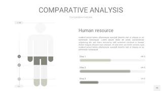灰色用户人群分析PPT图表15