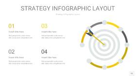灰黄色战略计划统筹PPT信息图26