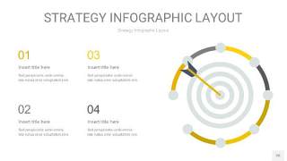 灰黄色战略计划统筹PPT信息图26