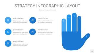 蓝色战略计划统筹PPT信息图12