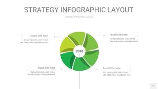 嫩绿色战略计划统筹PPT信息图9