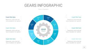 宝石蓝齿轮PPT信息图12
