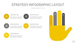 灰黄色战略计划统筹PPT信息图12