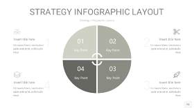 灰色战略计划统筹PPT信息图16