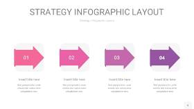 粉紫色战略计划统筹PPT信息图6