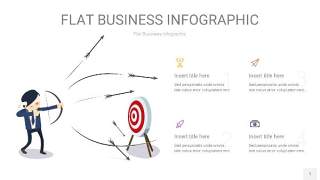 扁平商务PPT信息图1