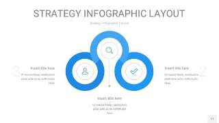 蓝色战略计划统筹PPT信息图17