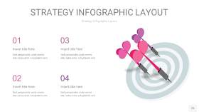 粉紫色战略计划统筹PPT信息图25