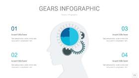宝石蓝齿轮PPT信息图21
